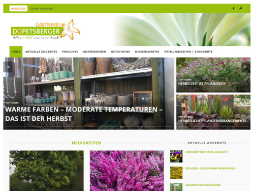 Gärtnerei Dopetsberger